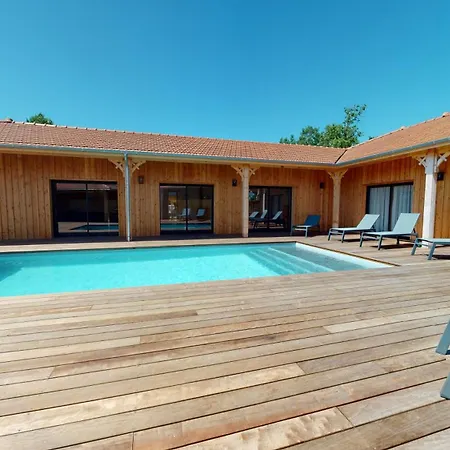 Avec Clim Et Piscine Chauffee Cap Ferret Vila