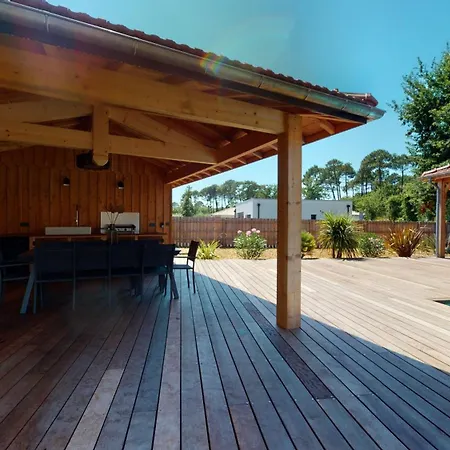 别墅 Avec Clim Et Piscine Chauffee Cap Ferret 阿雷斯